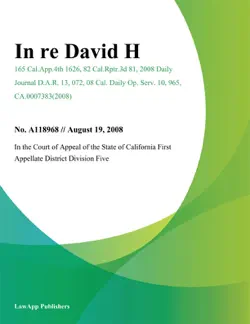 in re david h. book cover image