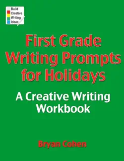 first grade writing prompts for holidays book cover image