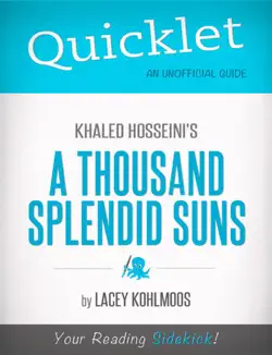 quicklet on khaled hosseini's a thousand splendid suns book cover image