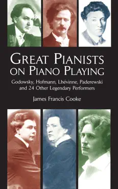 great pianists on piano playing book cover image