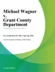 Michael Wagner v. Grant County Department sinopsis y comentarios