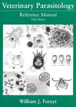 veterinary parasitology reference manual book cover image