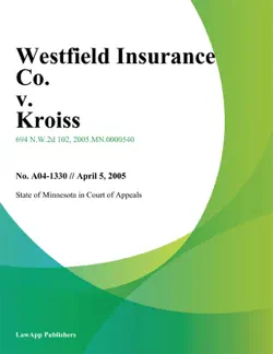 westfield insurance co. v. kroiss book cover image