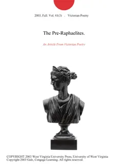 the pre-raphaelites. imagen de la portada del libro