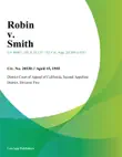 Robin v. Smith synopsis, comments