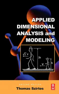 applied dimensional analysis and modeling book cover image
