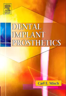 dental implant prosthetics - e-book book cover image