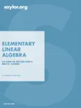 Elementary Linear Algebra reviews