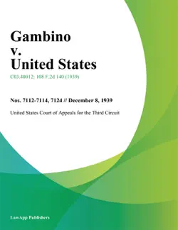 gambino v. united states book cover image
