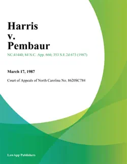 harris v. pembaur book cover image