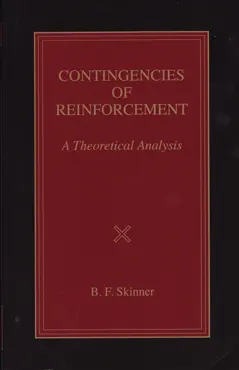 contingencies of reinforcement book cover image