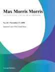 Max Morris Morris synopsis, comments