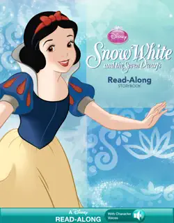 snow white and the seven dwarfs read-along storybook book cover image
