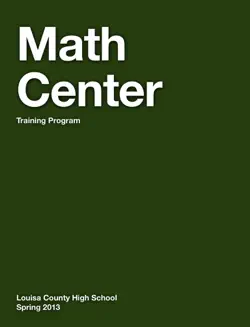 louisa county high school math center book cover image