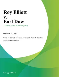 roy elliott v. earl dow book cover image