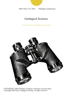 geological sciences. book cover image