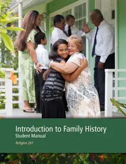 introduction to family history student manual book cover image