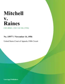 mitchell v. raines book cover image