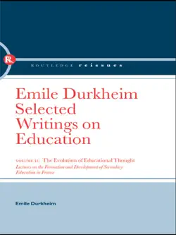 the evolution of educational thought book cover image