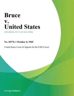 bruce v. united states book cover image