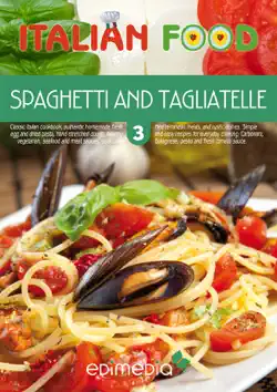 spaghetti and tagliatelle imagen de la portada del libro