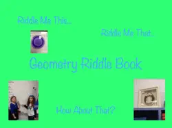 geometry riddle book book cover image