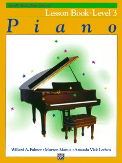 alfred's basic piano library - lesson 3 book cover image