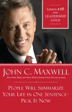 people will summarize your life in one sentence-pick it now book cover image