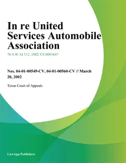 in re united services automobile association book cover image