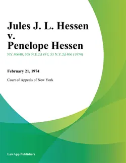 jules j. l. hessen v. penelope hessen book cover image
