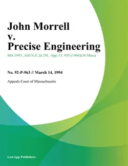 john morrell v. precise engineering book cover image