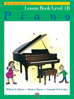 alfred's basic piano library - lesson 1b book cover image