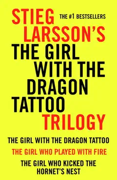 the girl with the dragon tattoo trilogy book cover image