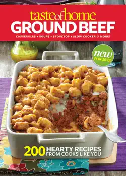 taste of home ground beef book cover image