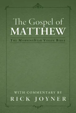 the gospel of matthew, the morningstar vision bible book cover image