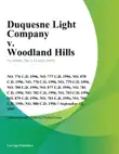 Duquesne Light Company v. Woodland Hills synopsis, comments