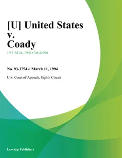 united states v. coady book cover image