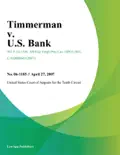Timmerman v. U.S. Bank e-book