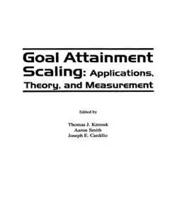 goal attainment scaling book cover image
