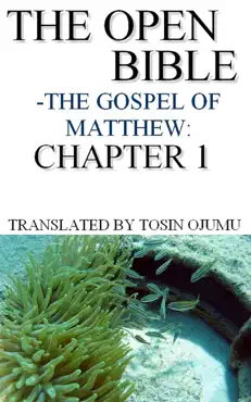 the open bible - the gospel of matthew: chapter 1 book cover image