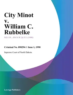 city minot v. william c. rubbelke imagen de la portada del libro