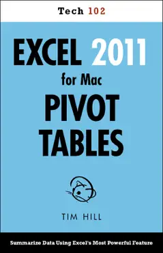 excel 2011 for mac pivot tables book cover image