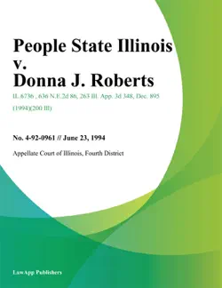 people state illinois v. donna j. roberts book cover image