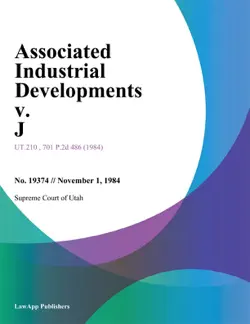 associated industrial developments v. j. book cover image