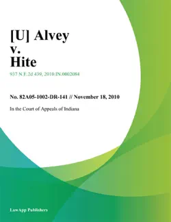 alvey v. hite book cover image