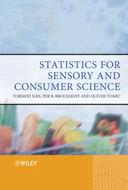 statistics for sensory and consumer science book cover image