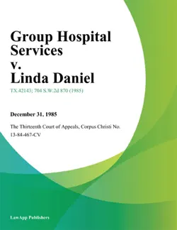 group hospital services v. linda daniel book cover image
