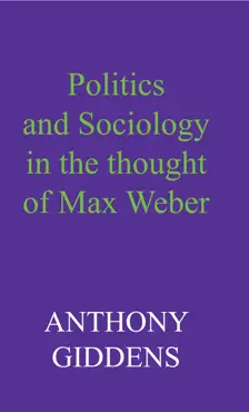 politics and sociology in the thought of max weber book cover image