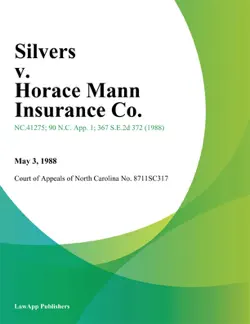 silvers v. horace mann insurance co. imagen de la portada del libro