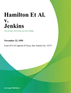 hamilton et al. v. jenkins book cover image